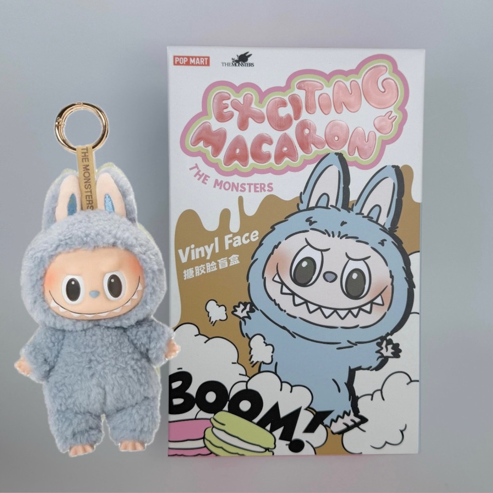 Exciting Macaron Labubu [SEA SALT COCONUT] Authentic/Unopened